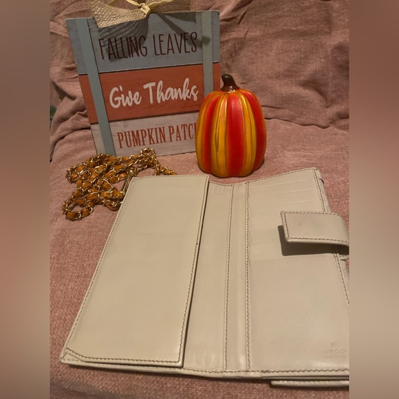 EUC leather monogram long wallet - Picture 9 of 9